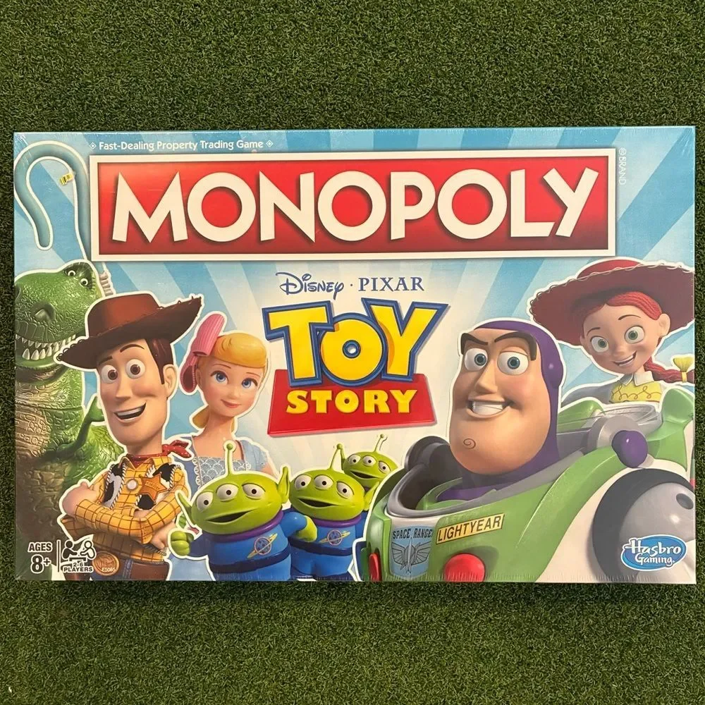 New Sealed Hasbro Monopoly: Toy Story Edition board game family night game